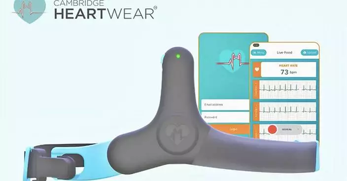 Cambridge Heartwear Awarded £184 Million NHS Tender for World's First Medical-Grade, Wirelessly Charged, Reusable ECG Wearable
