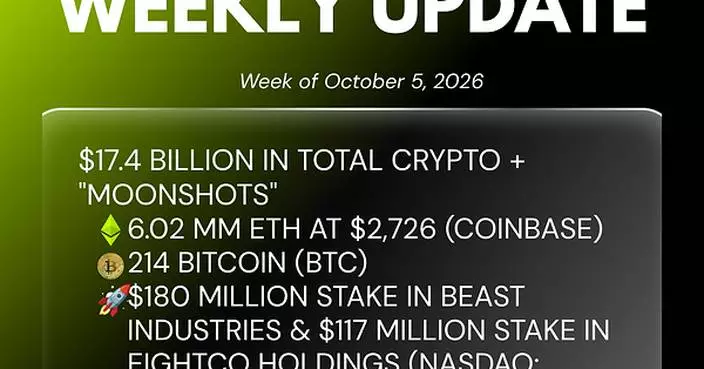 Bitmine Immersion Technologies (BMNR) Announces ETH Holdings Reach 6.02 Million Tokens, and Total Crypto and Total Cash &amp; Marketable Securities Holdings of $17.4 Billion