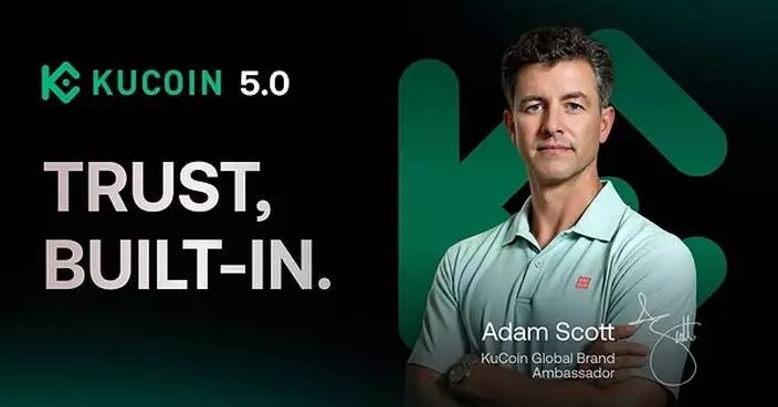 KuCoin Launches "Trust, Built-in." Global Brand Initiative with New Film Featuring Adam Scott
