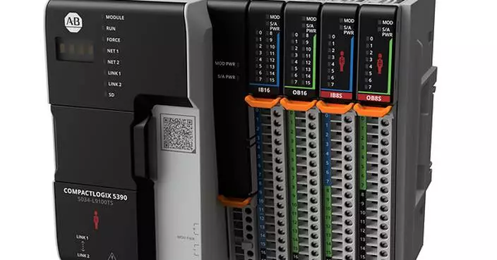 Rockwell Automation Advances Integrated Architecture Portfolio with CompactLogix 5390 Controller
