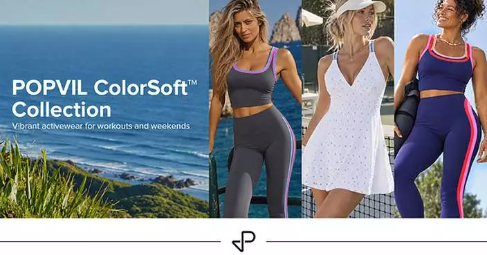 Fast-Growing DTC Brand POPVIL Launches ColorSoft™ Activewear Collection