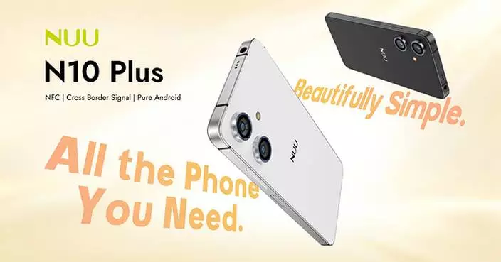NUU Unveils the N10 Plus, an Unlocked Android 16 smartphone: All the Phone You Need. Beautifully Simple.