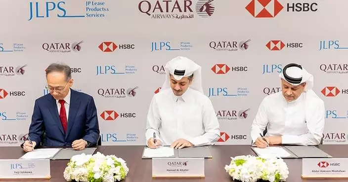 Qatar Airways Group Signs Inaugural Japanese Financing Agreement with Partners HSBC and JP Lease