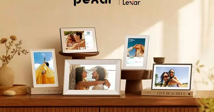 Pexar VivKeep Digital Photo Frames, Powered by Lexar, Now Available at JB Hi-Fi in Australia
