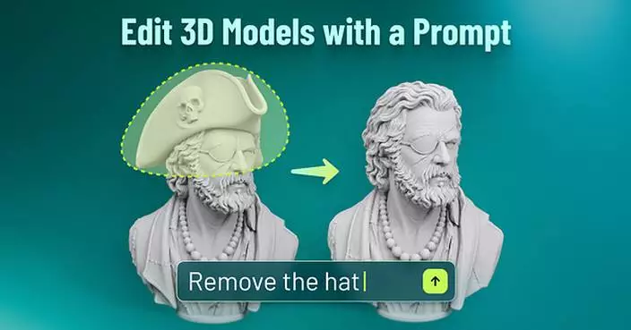 Meshy Debuts New In-House AI Model with Meshy Edit, Letting Users Change Selected Parts of a 3D Model with One Prompt