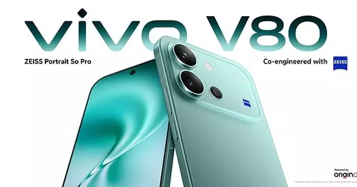 vivo Introduces vivo V80 Featuring Cold-Carved Glass Design, Advanced ZEISS Portrait Imaging and Exceptional Battery Life