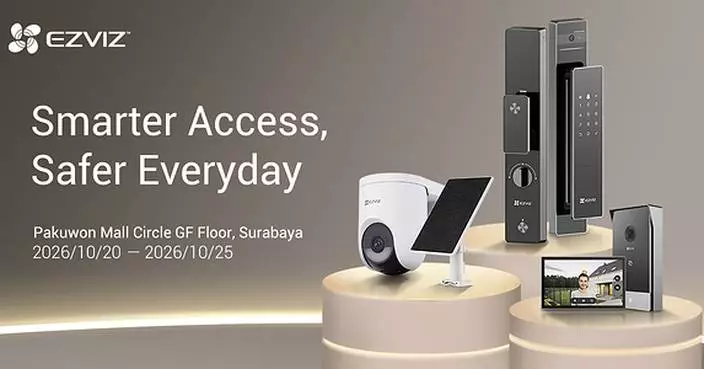 Bringing an enhanced living experience to reality, EZVIZ kicks off its roadshow in Indonesia to redefine the smart home, starting with smarter access through its smart entry portfolio