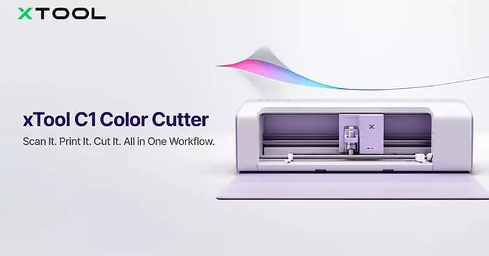 xTool Launches C1 Color Cutter, Combining Full-Color Printing, Scanning, and Precision Cutting in One Machine