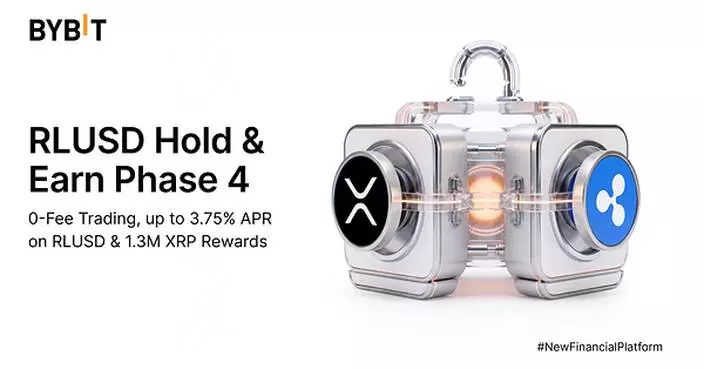 Bybit Renews RLUSD Hold &amp; Earn Phase 4 with 1.3 Million XRP Rewards and Zero Fee