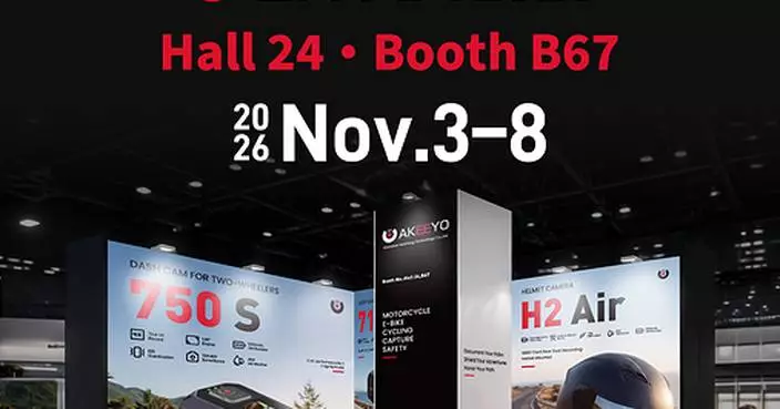 AKEEYO to Showcase 711Air, 750S and H2 Ride Cameras at EICMA 2026