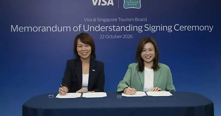Visa Partners Singapore Tourism Board to Strengthen Singapore's Global Destination Appeal
