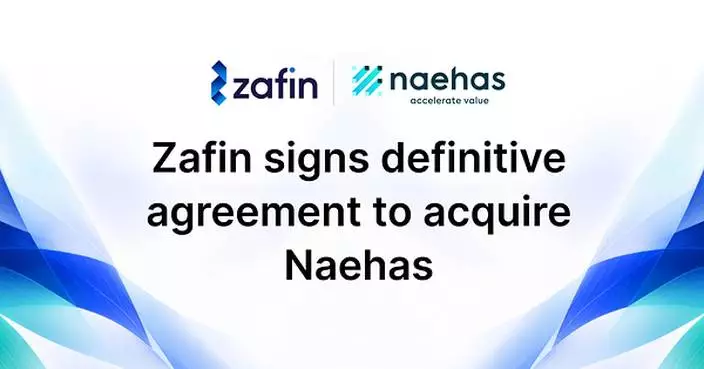 Zafin signs definitive agreement to acquire Naehas