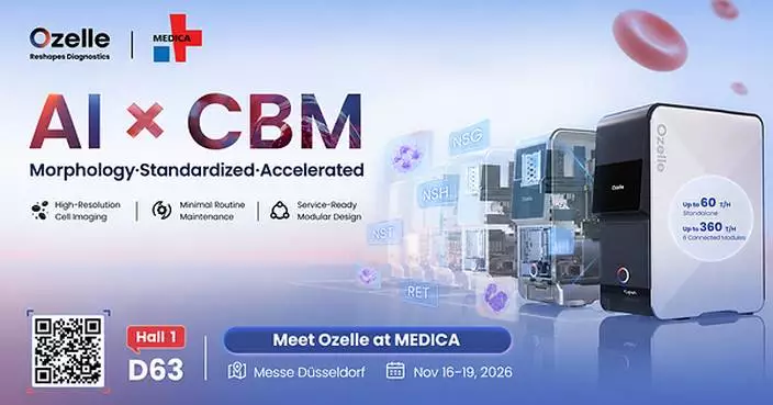 Ozelle to Spotlight Scalable AI-Assisted Hematology with O-Cyte 1 at MEDICA 2026