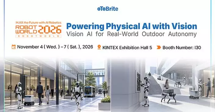 oToBrite Showcases 3D Stereo Vision Camera and Teams Up with YUAN for GMSL2™ to HSB Demo at ROBOTWORLD 2026
