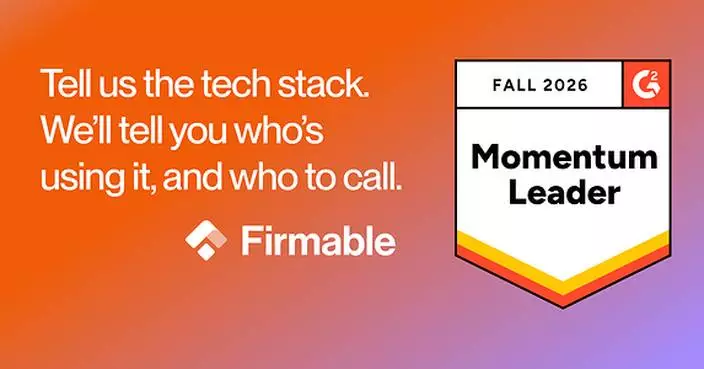 Firmable breaks into G2's global top five for momentum in Sales Intelligence
