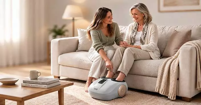 SKG Health Unveils YS200 Smart Foot Massager with Integrated Heel-Vibration System