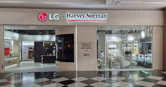 LAUNCH OF LG LIFE'S GOOD AI HOME AT HARVEY NORMAN MILLENIA WALK FLAGSHIP STORE