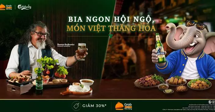 Carlsberg Asia and Grab Make Beer Pairing Discovery Effortless with Brewmaster-curated Dining Experiences