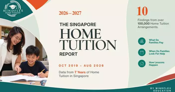 MindFlex Education: A Home Tutor Costs Singapore Families a Median of S$390 a Month, Rising from S$325 at Primary to S$553 at Junior College
