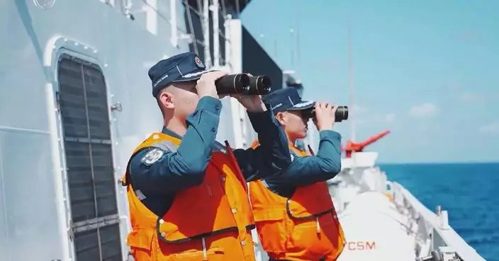China Coast Guard patrols waters east of Taiwan Island