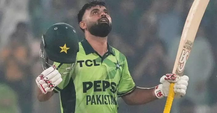 Zaman century propels Pakistan to 3-wicket win against Sri Lanka in tri-series cricket final