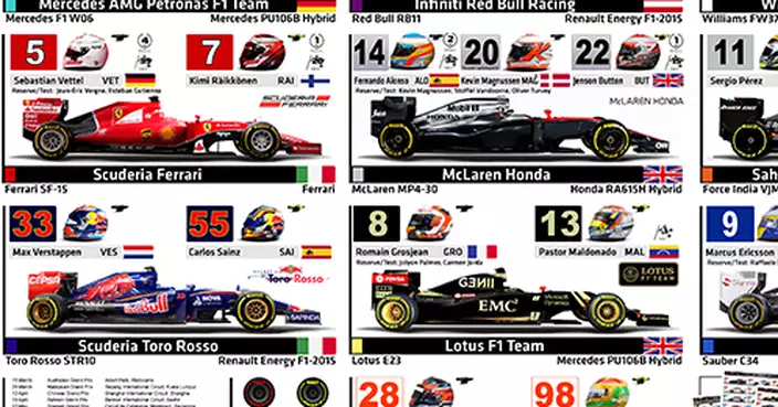 F1 2015賽季分析