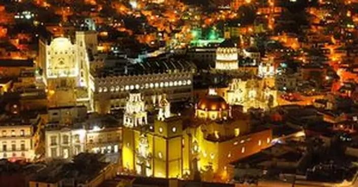 旅遊篇：瓜納華托小城夜景