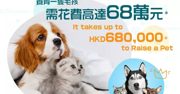 香港人養一隻寵物平均付出多少？