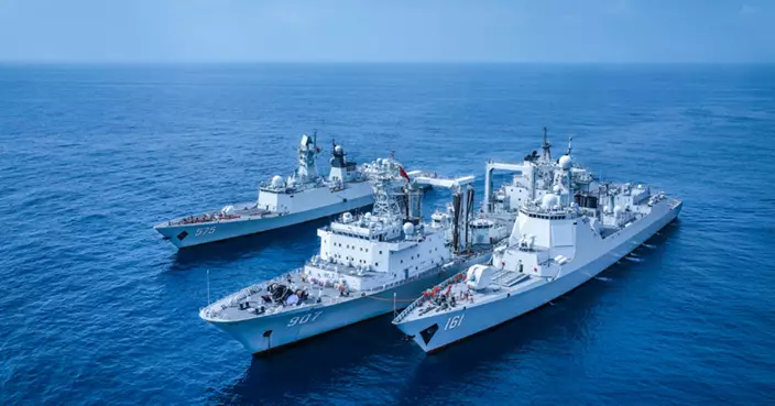 中國海軍戰艦突現美菲軍演 「觀察團」艦艇多過參演艦艇大挫士氣