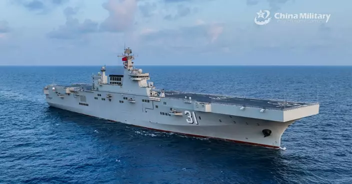 中國最大兩栖攻擊艦逼近 菲律賓的「大麻煩」來了