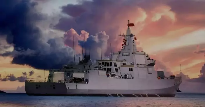 中國2萬噸「超級神盾艦」曝光？ 144個垂發單元 配備電磁炮激光武器