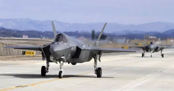 外媒：目擊F-35美軍戰機在波多黎各降落
