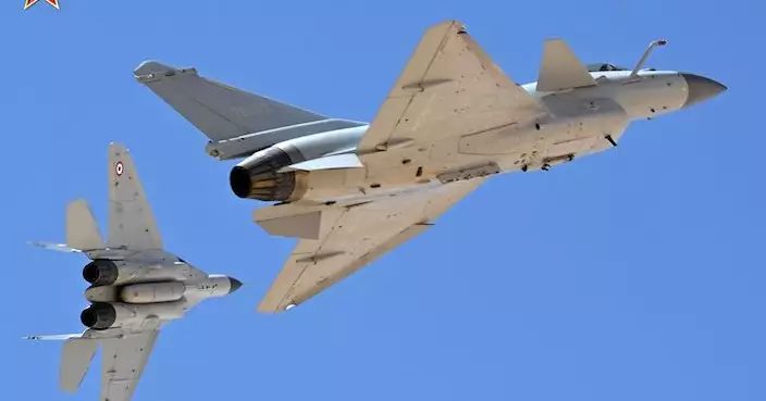 埃空軍再牽手 大漠切磋戰術 解碼「文明之鷹」聯合訓練看點