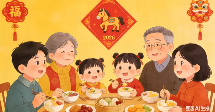 寶寶的第一個團年飯：不添亂只添暖的小小參與者