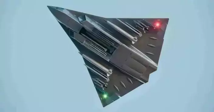 一月一架神速迭代！殲-36四號機首飛震撼全球　中國六代機研發全面提速