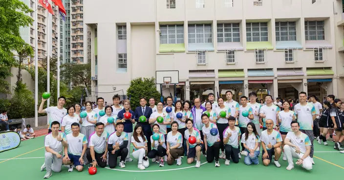 獅子會首辦閃避球禁毒活動 逾四百青少年比賽競逐