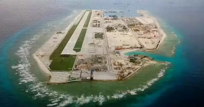 22艘挖泥船日夜狂填西沙羚羊礁，面積激增至15平方公里，解放軍南海戰略鎖喉鏈成形