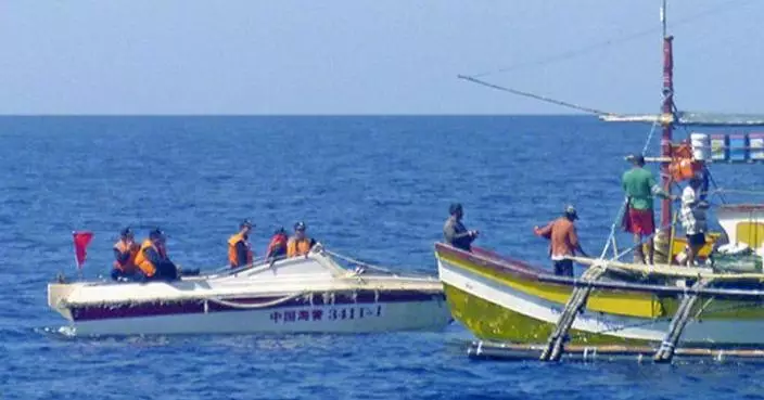 中國海警黃岩島劃禁區執法，菲方稱「前所未有」，20艘艦船鎖死挑釁路線