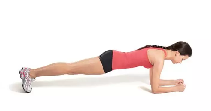 棒式運動 一個姿勢練核心肌群