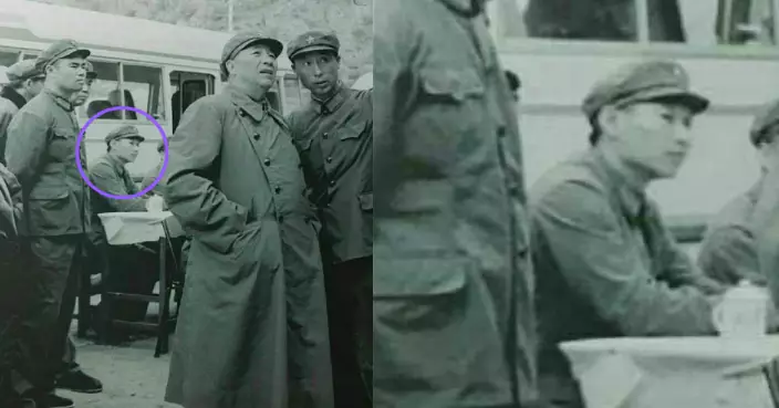 受保護的文章：內地瘋傳81年華北大演習後排一位年青軍官 你估他是誰？