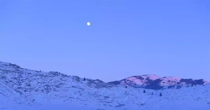「額爾齊斯河第一村」的冬天