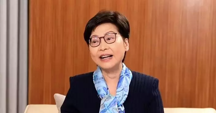 林鄭卸任後首度接受訪問 哽咽談心路：希望做個普通人