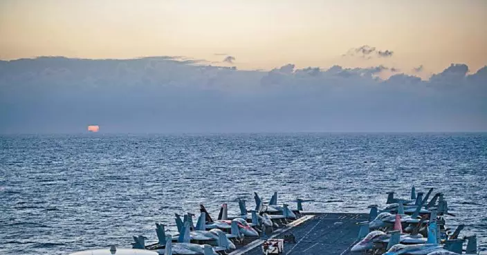 ﻿尼米茲航母戰鬥群進入南海  解放軍派出兩艦跟隨