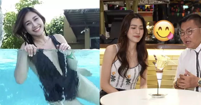 「泰版李嘉欣」Deep V泳衣玩轉布吉水上樂園 鄺玲玲豪歎金箔甜品辟邪催運