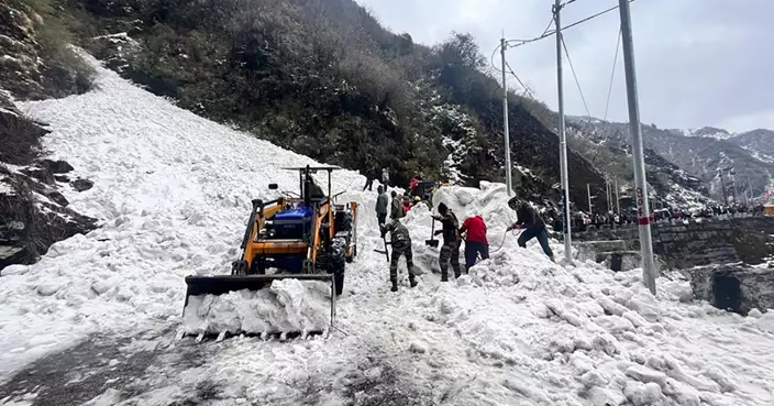 印度東北部邊境山區雪崩 至少7人死亡多人受困