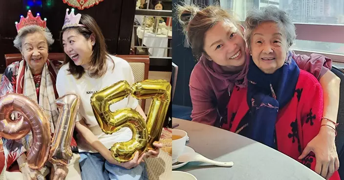 57歲梅小惠與91歲媽媽齊齊祝生日 曾感歎最遺憾只得一段愛情