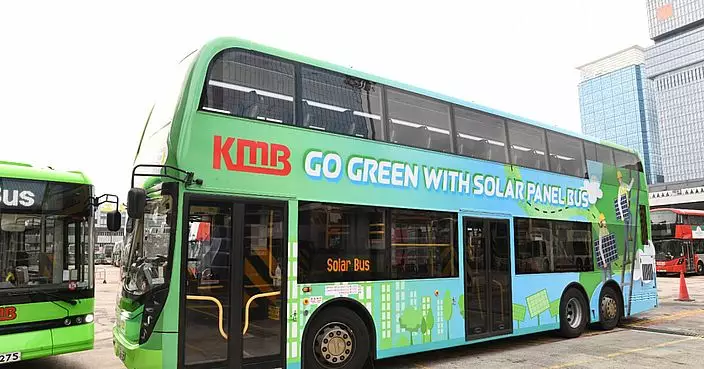 九巴力推環保車隊 許鎮德 : 目標全線4千輛車2040年轉作新能源巴士