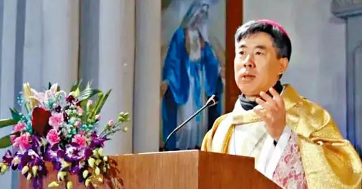 沈斌調任上海教區主教 外媒指任命未獲教廷同意