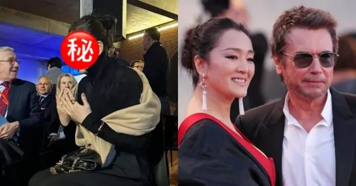 鞏俐孖法籍老公隨馬克龍訪北京 57歲零濾鏡下狀態震驚網民