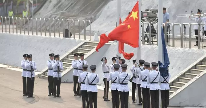 全民國家安全教育日 陳國基主禮警察學院升旗儀式